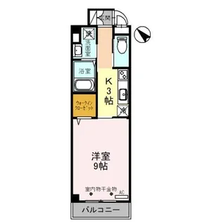 ダイワシティー福島【2階】の間取り