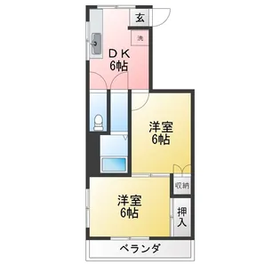 フォレストエレナ【2階】の間取り
