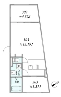 trias591【3階】の間取り