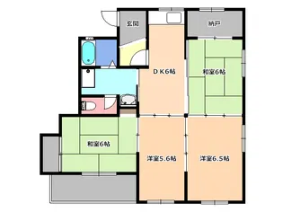 一興マンション【2階】の間取り