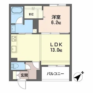 アルセア【1階】の間取り