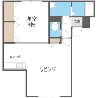 スノーチャイルド一番町【1階】の間取り