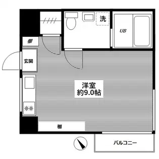 ハウス秀和【2階】の間取り