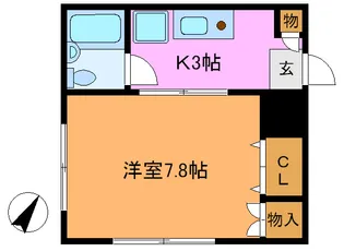 東京都墨田区向島5【マンション】の間取り