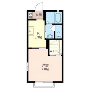 積水ハウスシャーメゾン ハイムはな 101号室【1階】の間取り