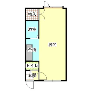 ウエストハウス【2階】の間取り