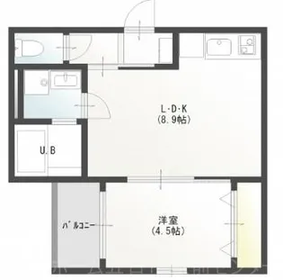 Lien城内【3階】の間取り