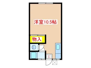 中央アパート【2階】の間取り