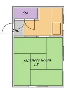メゾンベリーズ【2階】の間取り