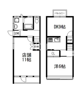 京都府京都市伏見区日野谷寺町【一戸建】の間取り
