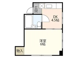 第2若宮ビル【2階】の間取り