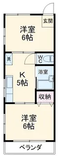 メゾン・オリエント【2階】の間取り