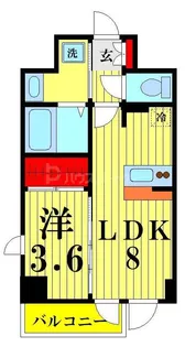 ラピス曳舟【2階】の間取り