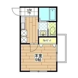 プチベルン平野【2階】の間取り