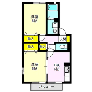 マルベリーハウス【2階】の間取り