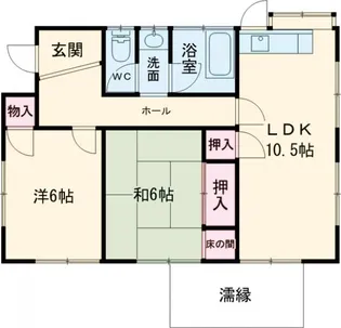 山口県岩国市錦見4【一戸建】の間取り