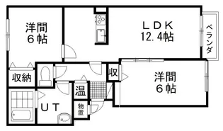 ソフィアガーデン【2階】の間取り