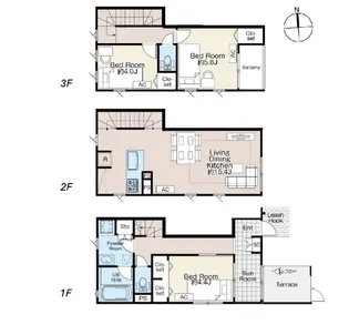 エルメフォール四谷の間取り
