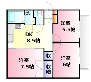 リリハ26【1階】の間取り