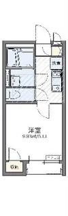 レオネクストヒルズバン【1階】の間取り