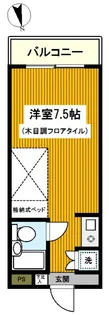 プラザ境町【2階】の間取り