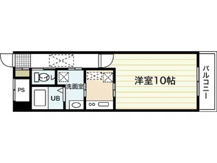 小町Fビル【3階】の間取り