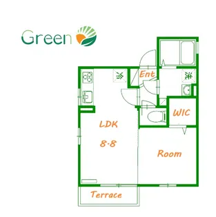 プランドール【1階】の間取り