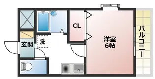 川瀬マンション【2階】の間取り