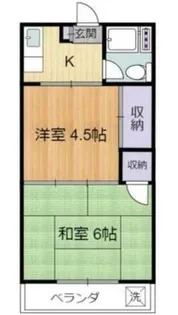 2Kの間取り画像