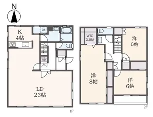東京都世田谷区梅丘1【一戸建】の間取り