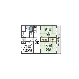 3DKの間取り画像