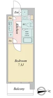 東京都江東区平野3【マンション】の間取り