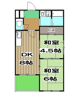 メゾン・ケンモウト【3階】の間取り