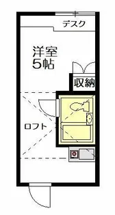 早稲田ステューデンス【1階】の間取り