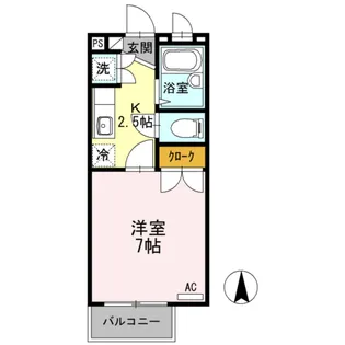 東京都練馬区春日町5【アパート】の間取り