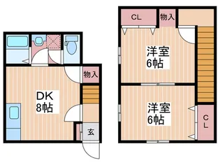 広島県広島市東区尾長東3【一戸建】の間取り
