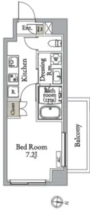 東京都足立区中川4【マンション】の間取り