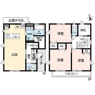 神奈川県鎌倉市長谷3【一戸建】の間取り