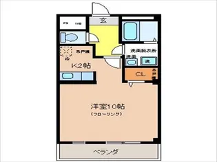 アドヴァンスII【2階】の間取り