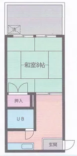 ドミール岩崎【3階】の間取り