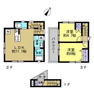 ラグゼスイート川口新井宿の間取り