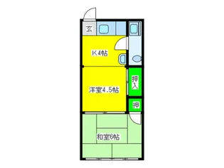 パレ元町【3階】の間取り