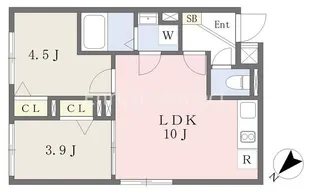 東京都杉並区阿佐谷南1【マンション】の間取り