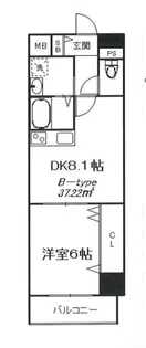 東京都台東区寿3【マンション】の間取り