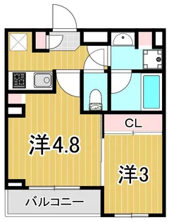 ES-Grande綾瀬【1階】の間取り