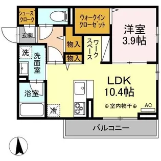 エストパル【2階】の間取り