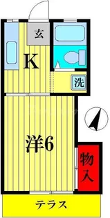 サニーレヂデンス【1階】の間取り