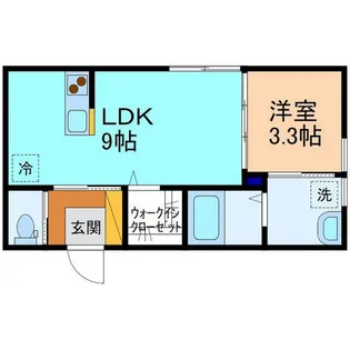 stationII【2階】の間取り