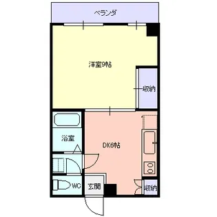 山形県山形市東原町3【マンション】の間取り
