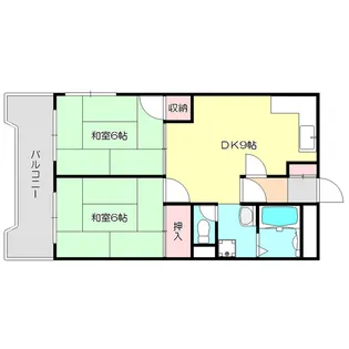 RIZEONE上新庄【3階】の間取り